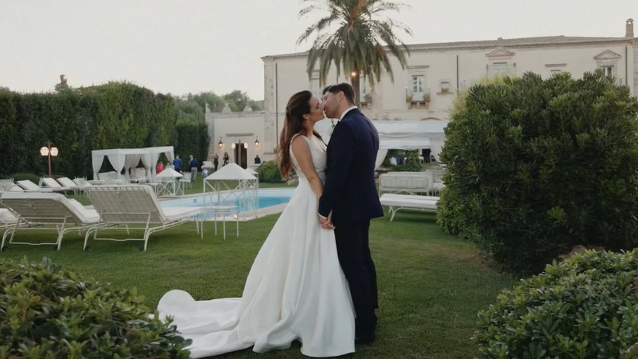 Copertina del film di matrimonio di Stefano e Pamela